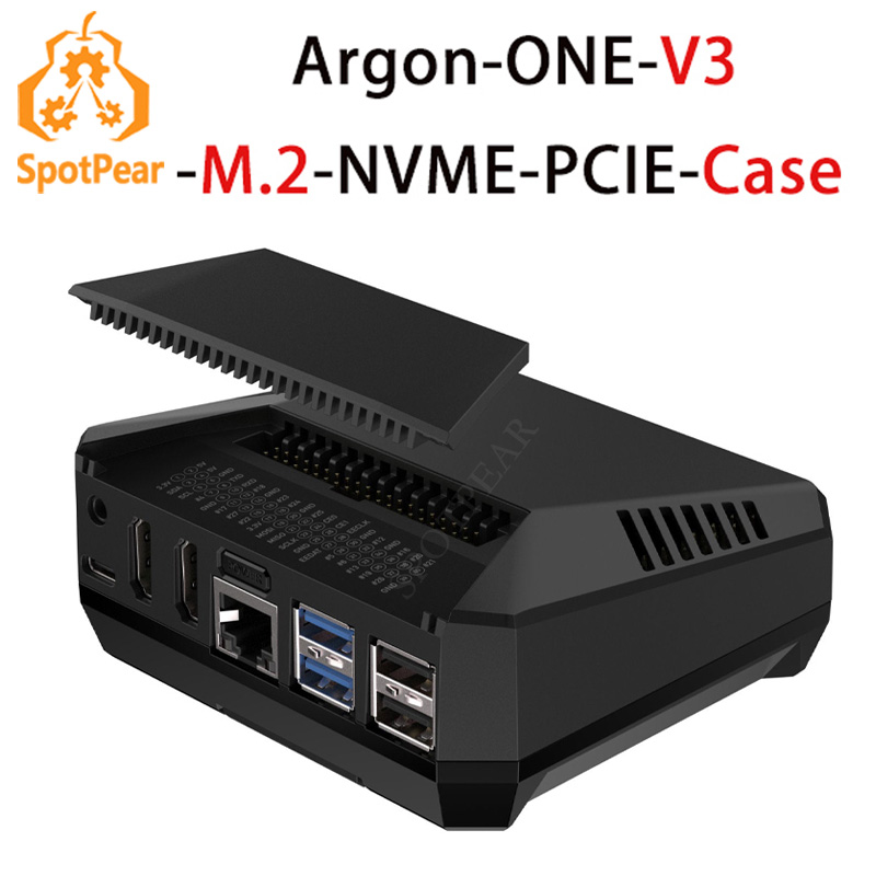 Turing Pi 2 - Casing Argon ONE V3 M.2 NVME