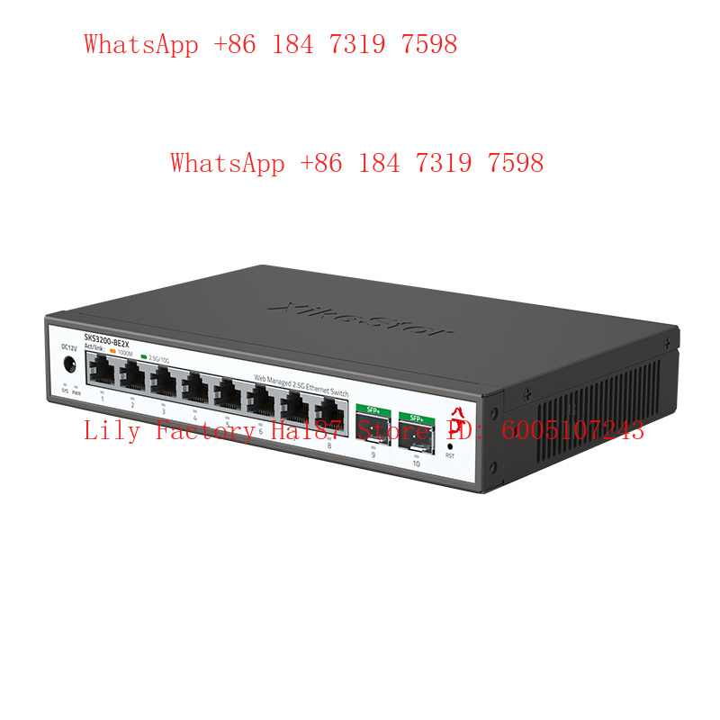 Sfp+ 10G Managed Switch 8 Port - XikeStor 8*2.5G RJ45 2*10G SFP+ Switch