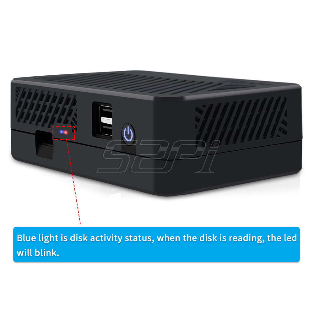 Casing NAS 52Pi DeskPi Lite de - Deskpi Super6C ulasan dan harga