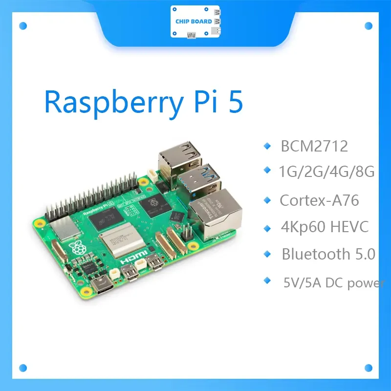 Untuk Raspberry Pi 5 Board Cor - Raspberry Pi 5 8Gb ulasan dan harga